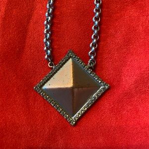 Sabika Sahara Dusk Square Necklace